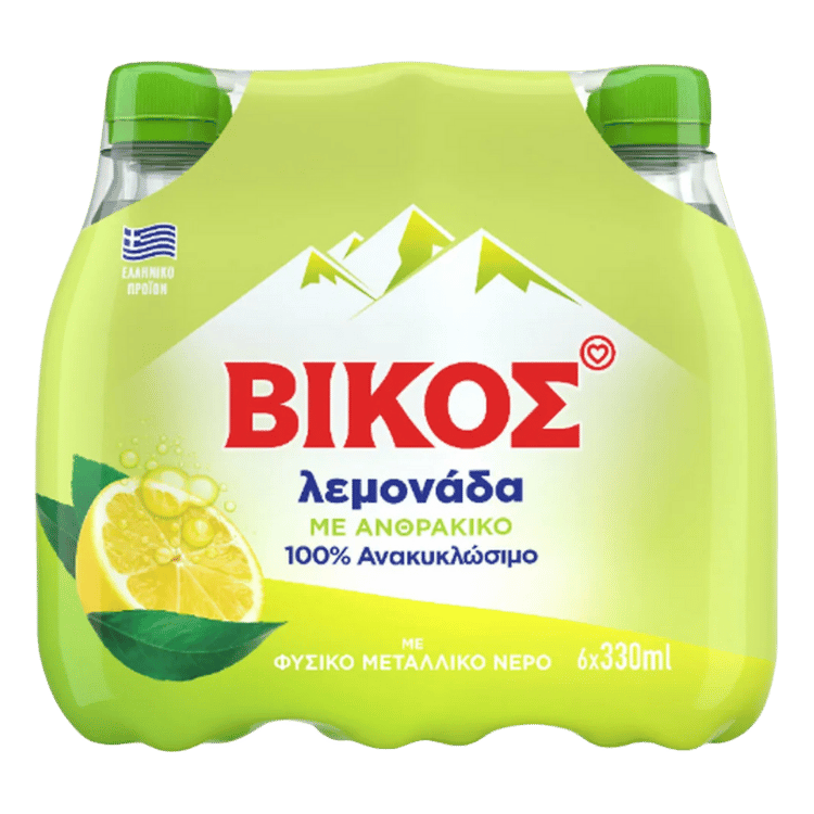Vikos Zitrone 6 - Pack (330ml/Stück) - Araxxon